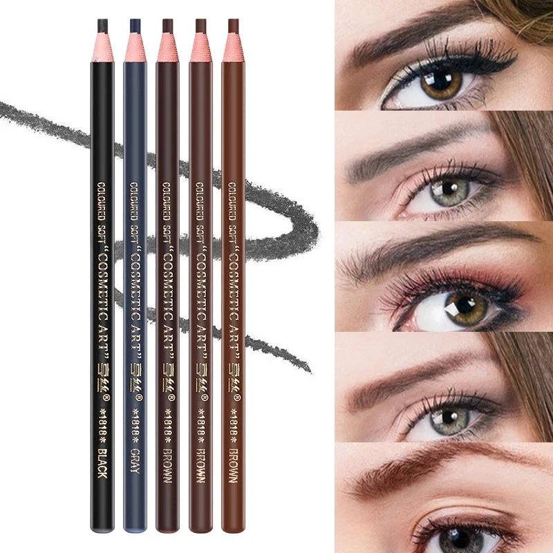 Qme Waterproof Eyebrow Pencil – Sweatproof, 8 Shades Eyebrow Pencil Qme