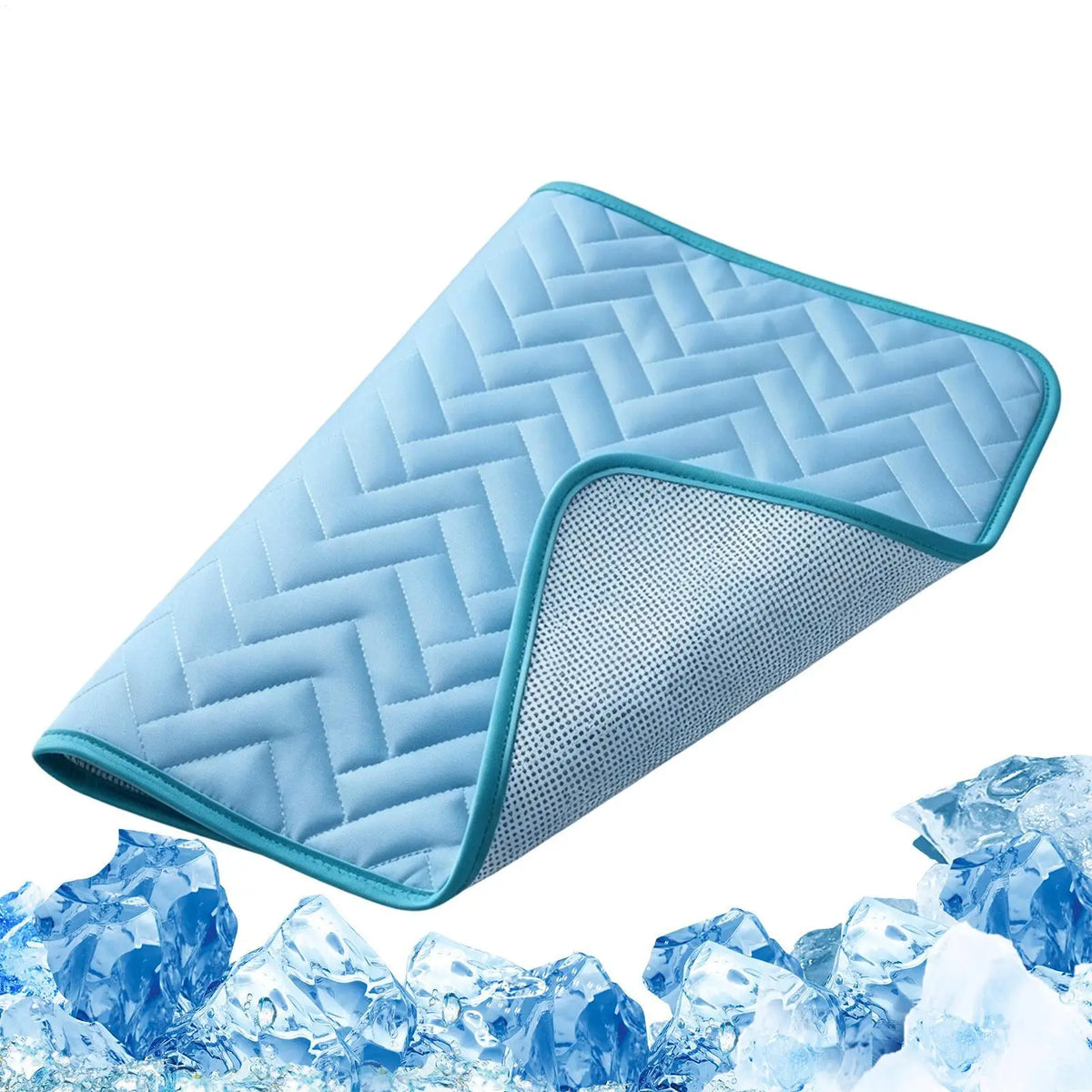 Dog Cooling Mat – Cold Kennel Pad for Puppies & Pets Pet Cooling Mat Qme