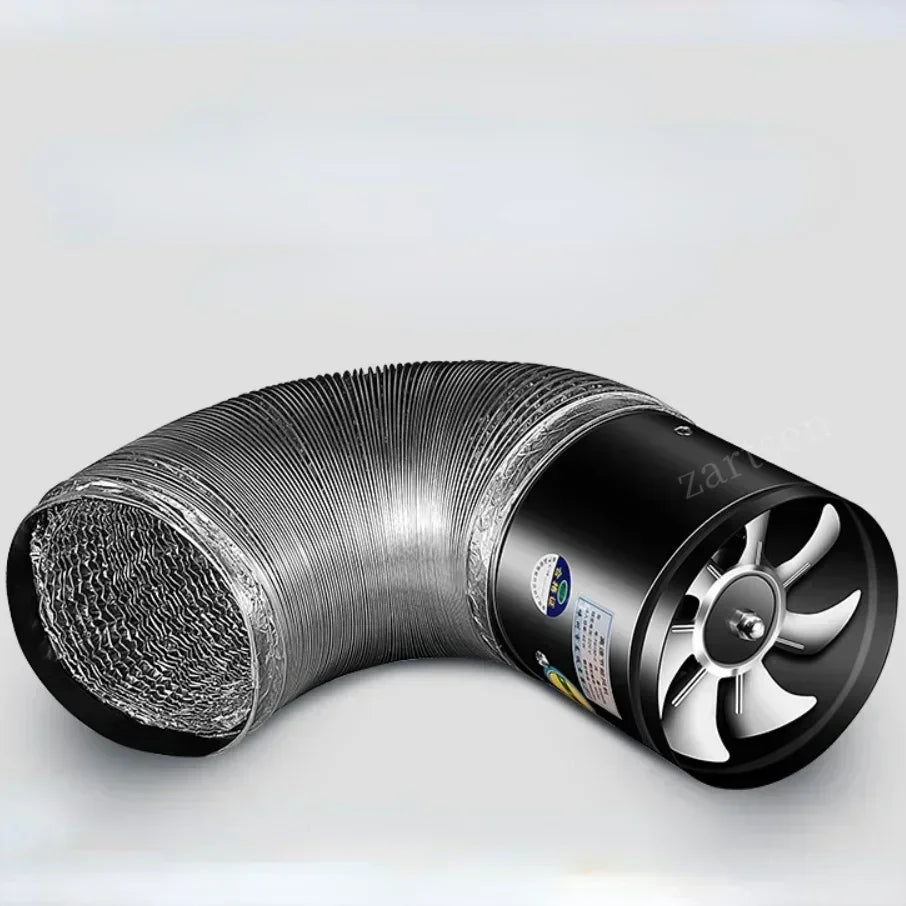 ZARTSEN 4" 6" 8" Metal Duct Exhaust Fan – Bathroom Ventilator Duct Exhaust Fan Qst