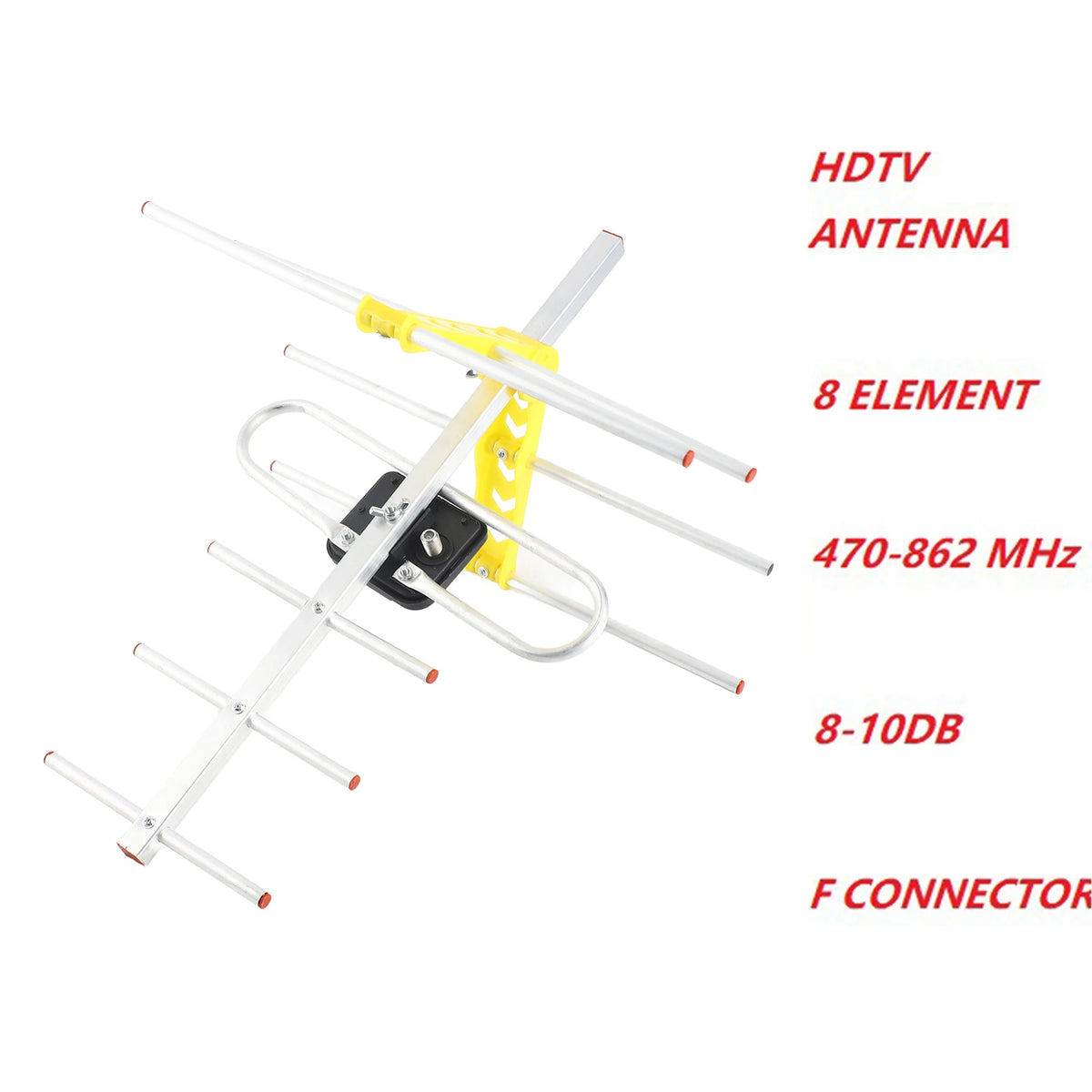 Outdoor Digital HDTV Antenna 470–860MHz DVB-T/T2 Amplified Outdoor TV Antenna Qst