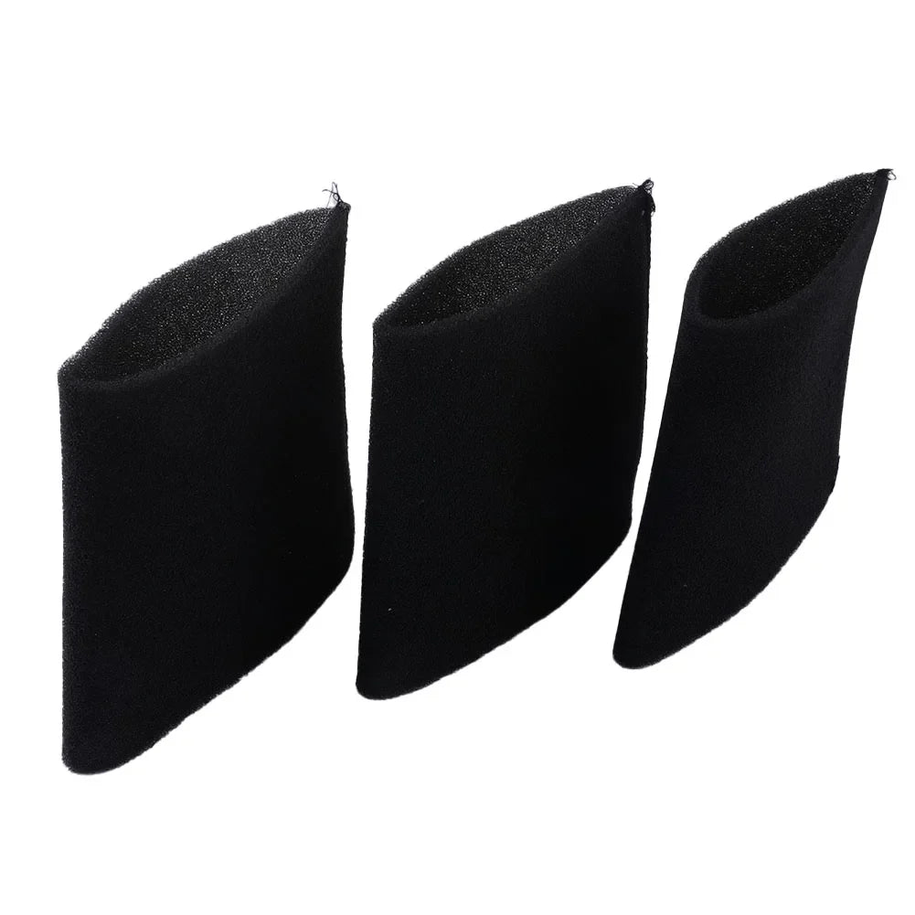3-Pack Filter Dust Bags for Parkside PNTS 1200 Wet Dry Vacuum Vacuum Filter Bags Qme