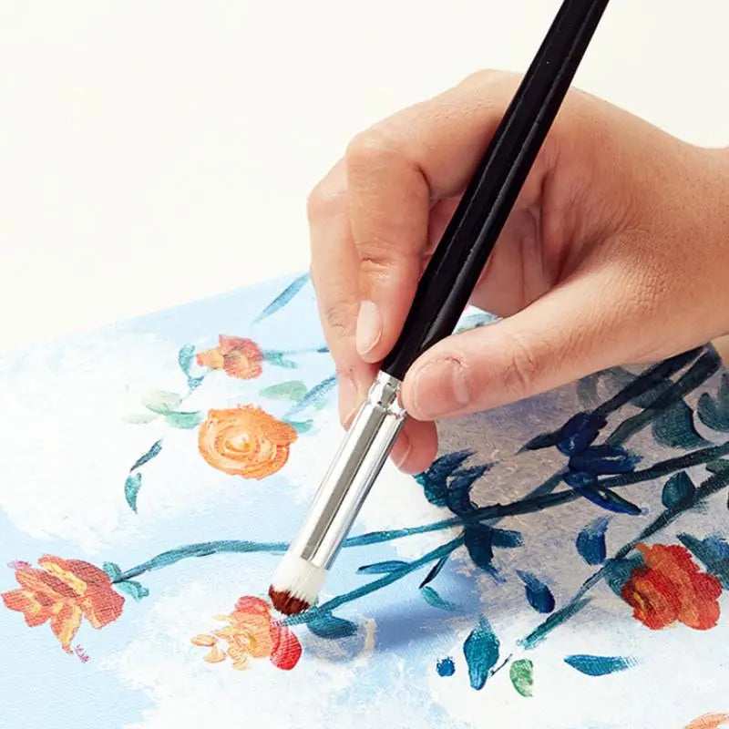 Nylon Miniature Paint Brushes Set – Dry Detailing Art Tools Miniature Paint Brush Set Qme