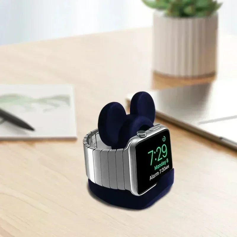 Silicone Desktop Stand for Apple Watch Series 4–10 & SE Apple Watch Stand Qme