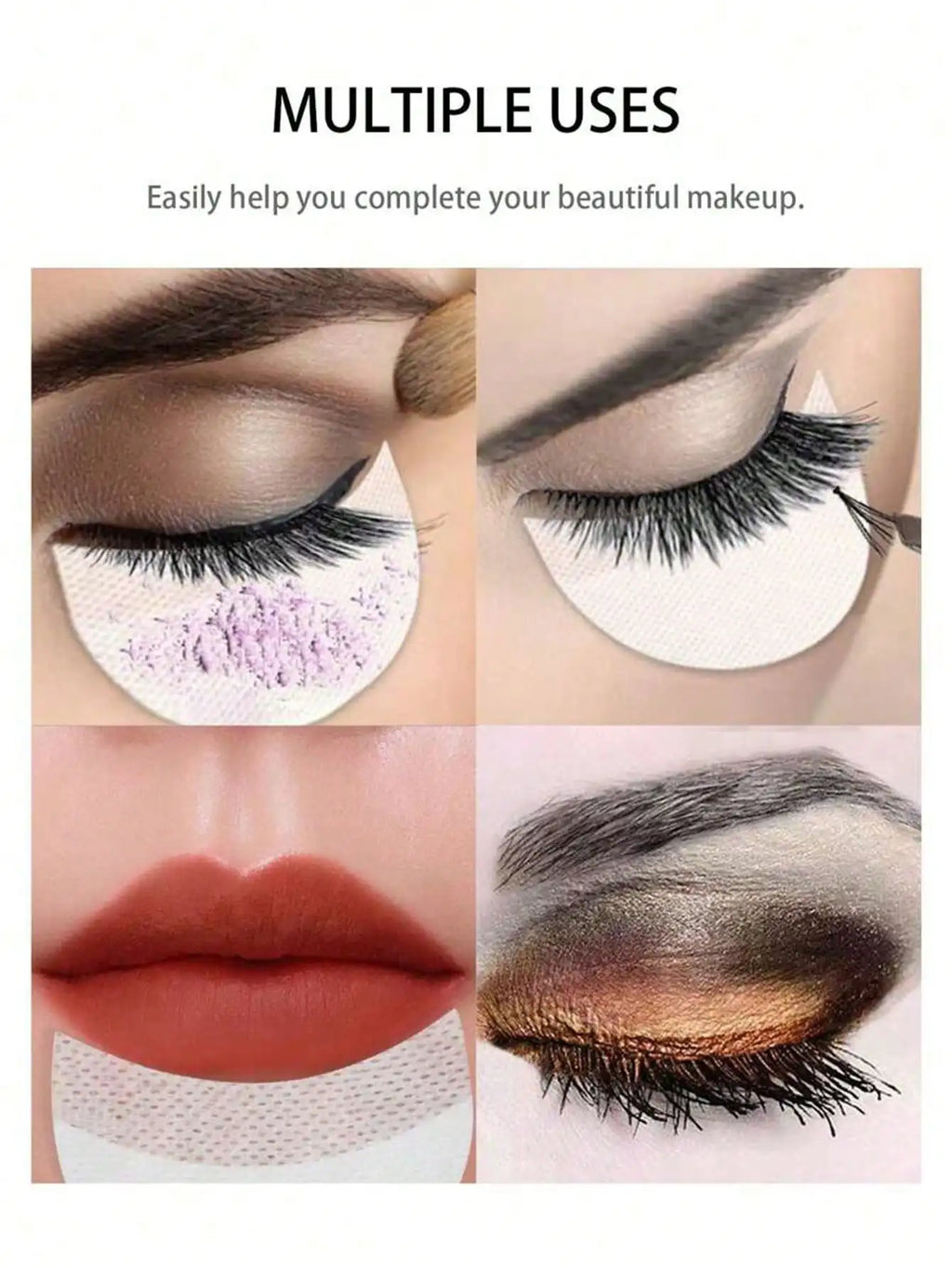 Eye Shadow Protection Stickers – Breathable Eyeliner Covers Eye Makeup Tool Qme