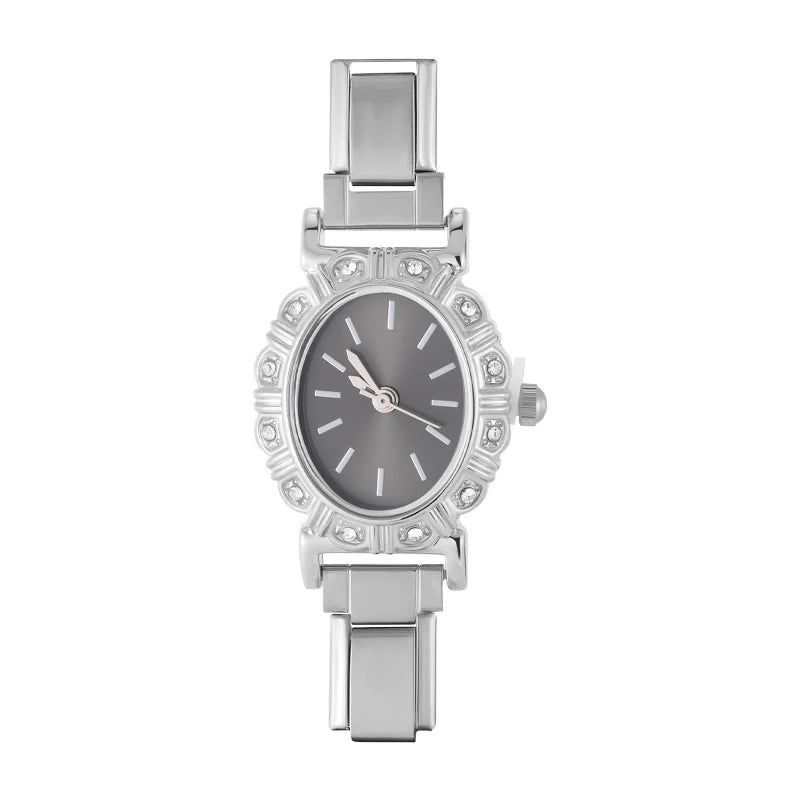 Zircon Stainless Steel Watch Bracelet for Men – 41 Colors