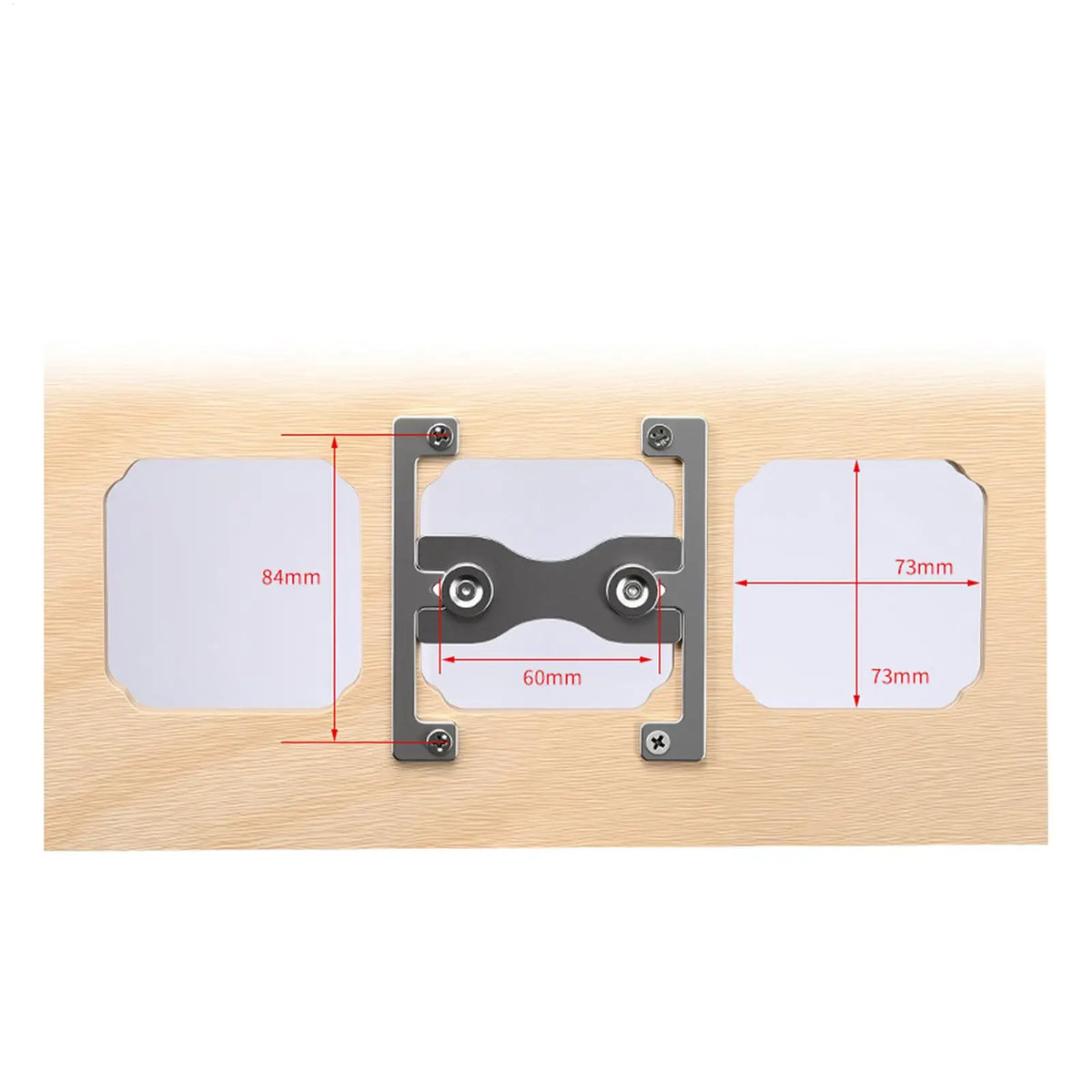 86-Type Electrical Box Outlet Spacers Loose Repair Plate Set Electrical Box Spacer Qme