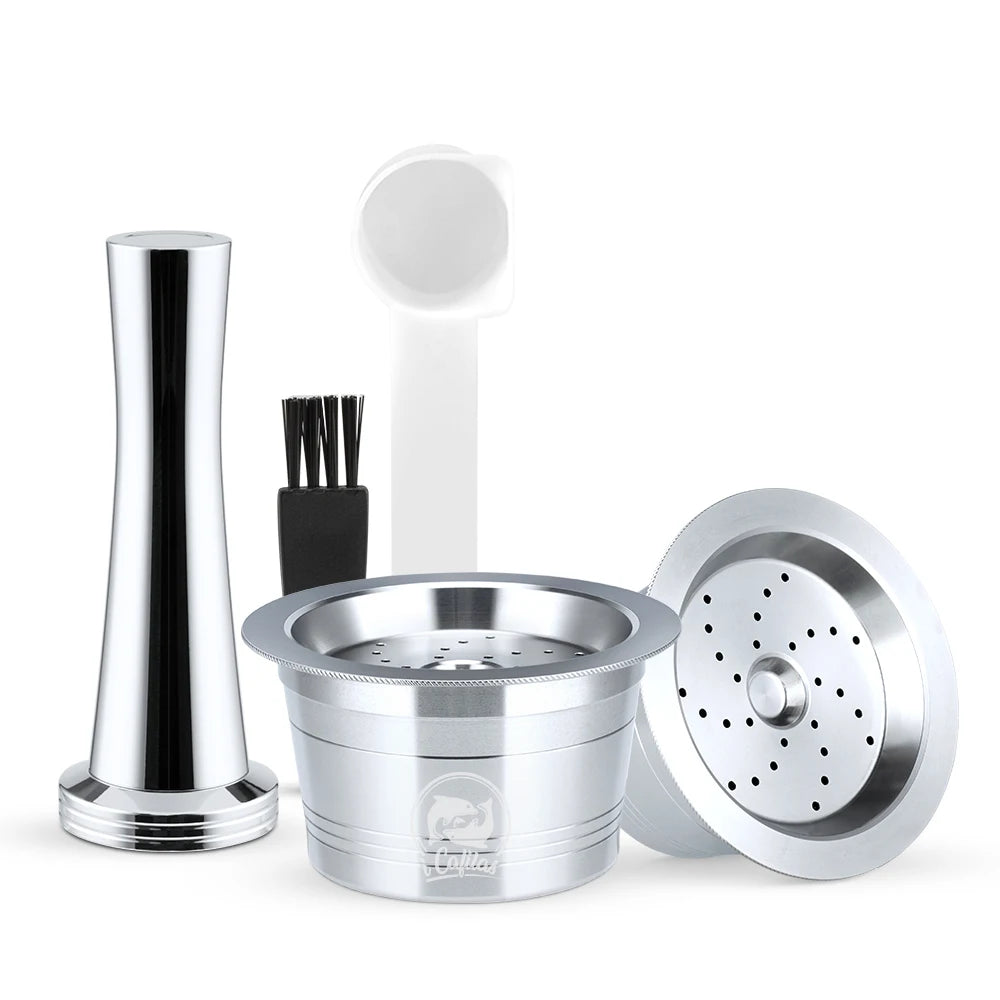 Reusable Stainless Steel Coffee Capsules – K-FEE & Cafissimo Refillable Coffee Capsule Qst 2C1T