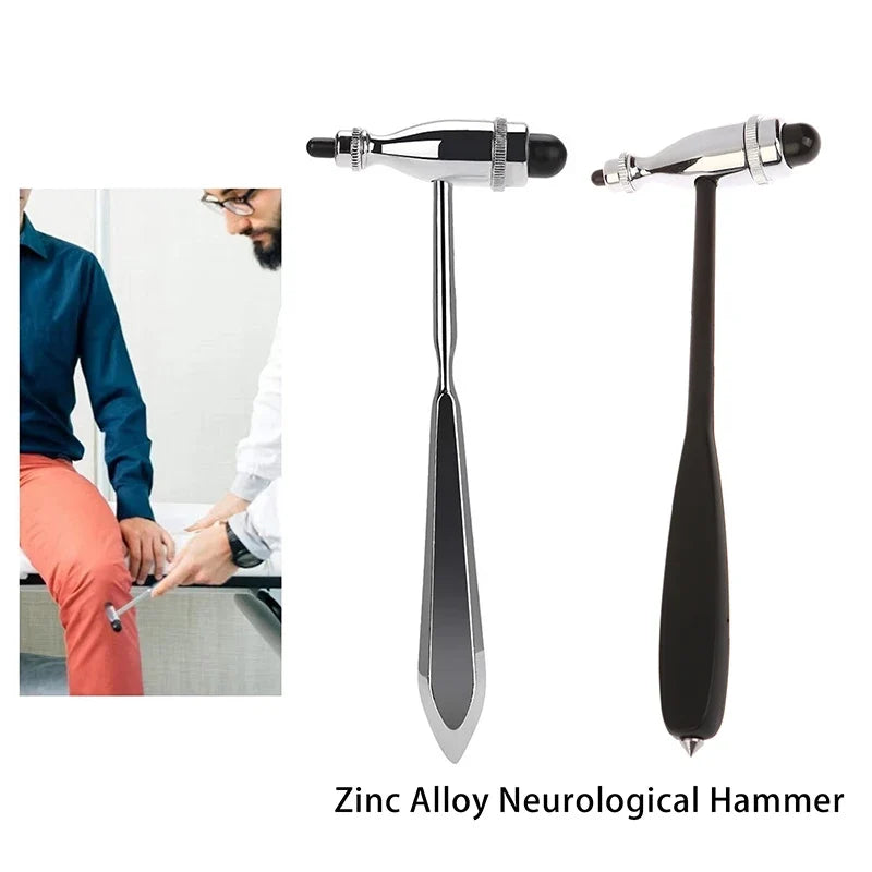 Zinc Alloy Reflex Percussion Hammer – Examination Mallet Reflex Hammer Qme