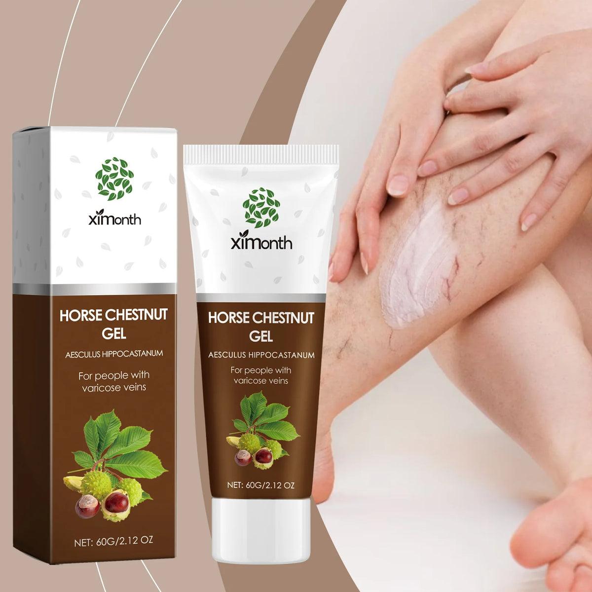 Ximonth Herbal Leg Moisturizing Cream – Natural Plant Formula Herbal Body Cream Qst