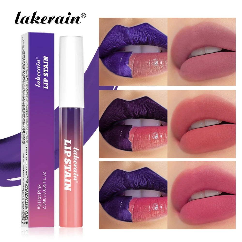Lakerain Peel-Off Lip Stain – Waterproof Long-Lasting Lip Gloss Peel-Off Lip Stain Qst