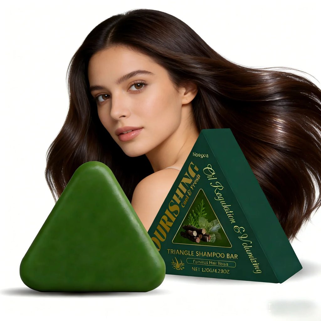 Hoegoa Shampoo Bar – Polygonum Multiflorum & Mint | 120g Solid Shampoo Bar Qst