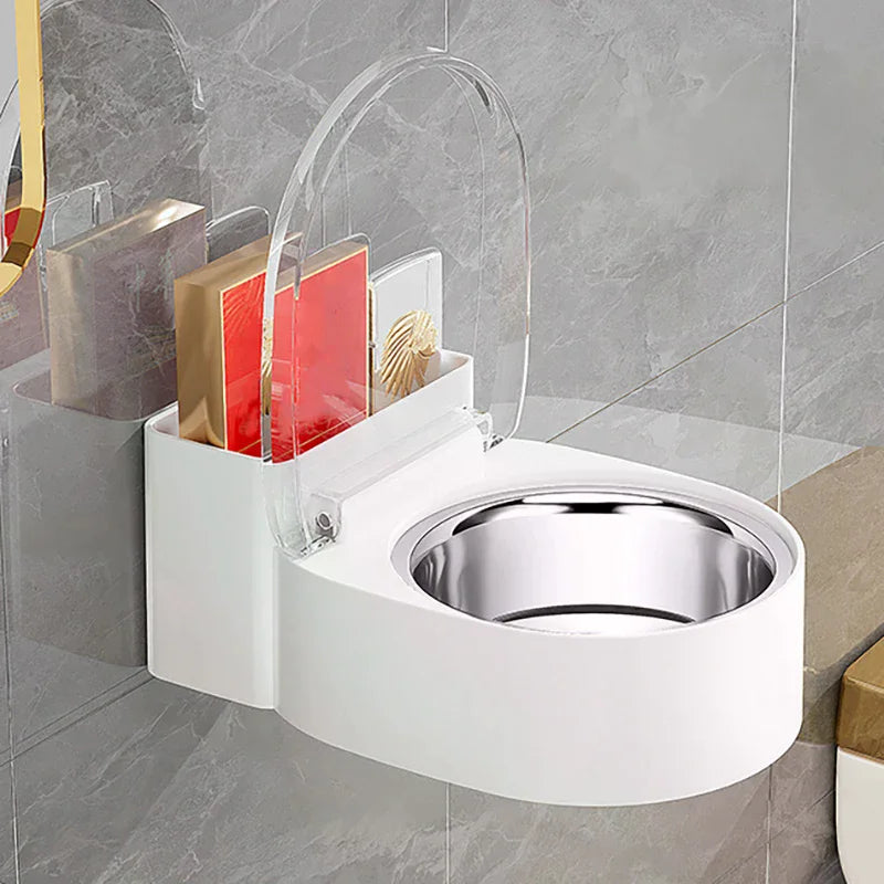 Wall-Mounted Stainless Steel Bathroom Storage Box | Qme Bathroom Storage Box Qme