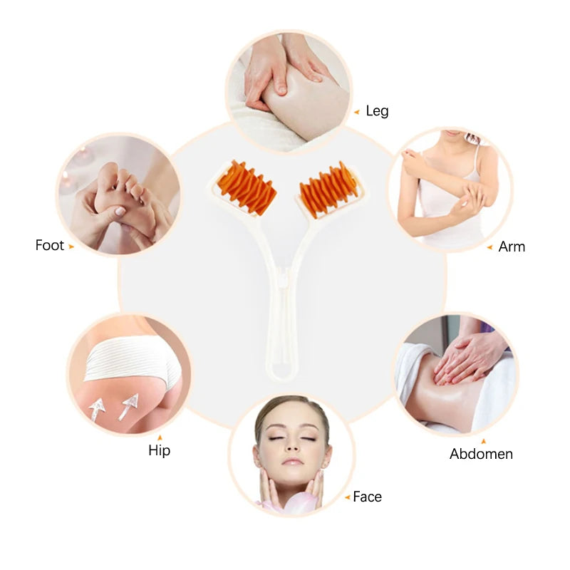 Y-Shape Facial Roller & Body Massage Tool – Face Lift & Slimming Body Massage Roller Qst