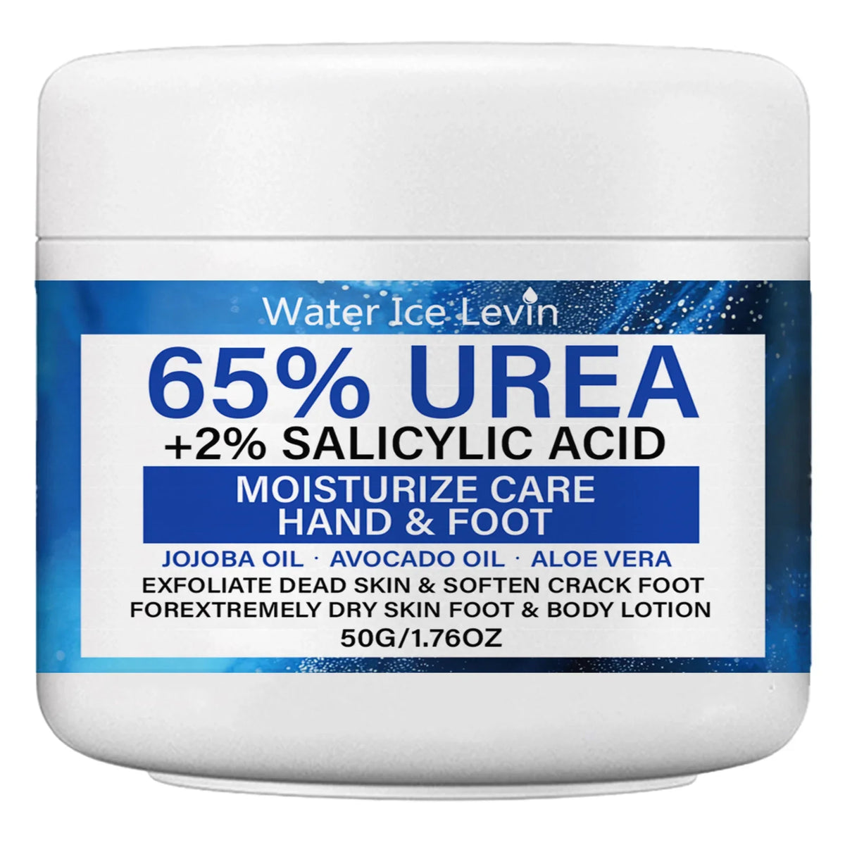 Urea & Salicylic Acid Foot Cream – Moisturizing & Exfoliating Foot Cream Qme WHITE 50g