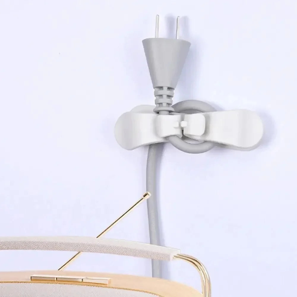 Adhesive Cable Cord Clip Wire Management Holder – 6 Colors Cable Cord Clip Qme