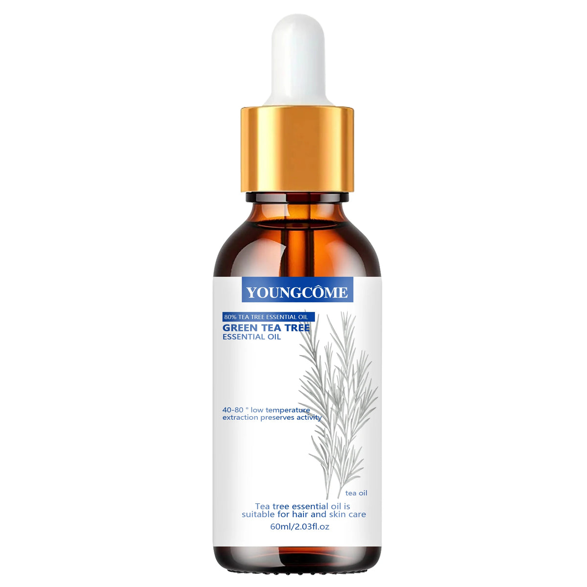 YOUNGCOME Green Tea Face Serum – Brighten, Firm & Moisturize Face Serum Qst 60ml
