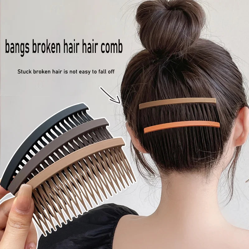 Matte Hair Finishing Comb – Anti-Slip Bangs & Flyaway Fix Hair Finishing Comb Qme