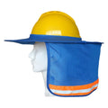 Hard Hat Sun Shade Neck Shield – Reflective Helmet Cover Helmet Neck Shield Qme Baolan color Without safetyhelmet