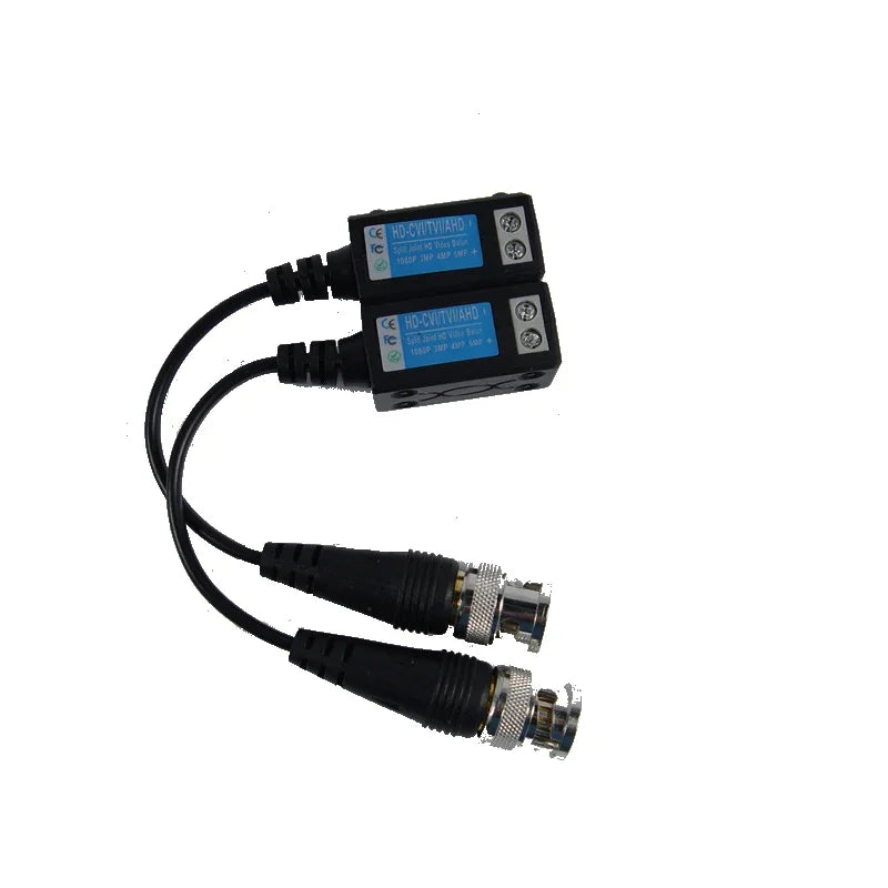 Passive BNC Video Balun Transceiver – HD CVI AHD TVI CAT5 UTP CCTV Video Balun Qme 10 pairs China Mainland