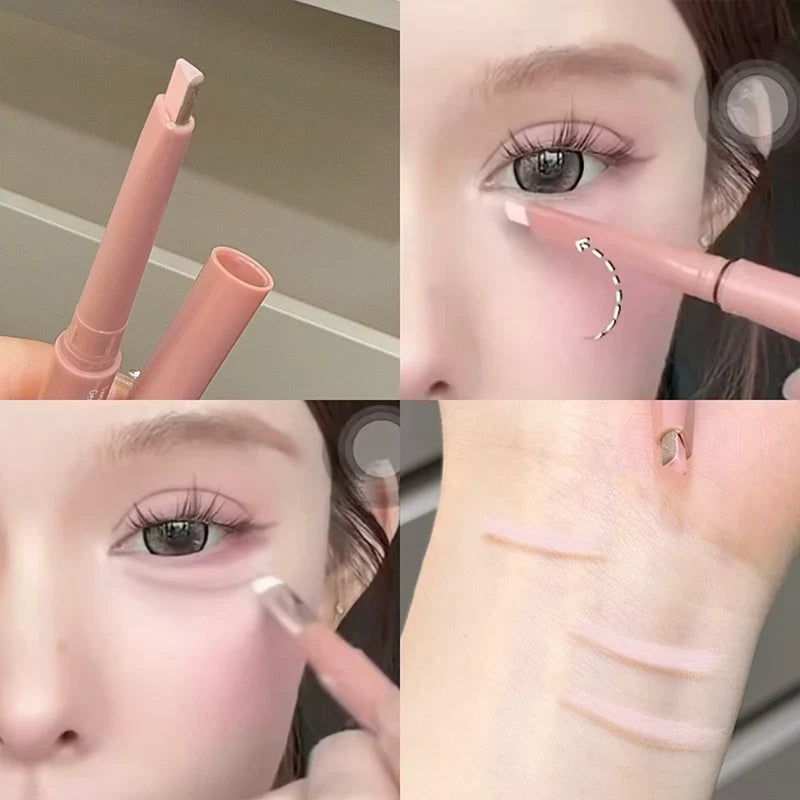Two-Tone Under Eye Brightening Liner & Silkworm Pen | Qme Under Eye Liner Pen Qme 02