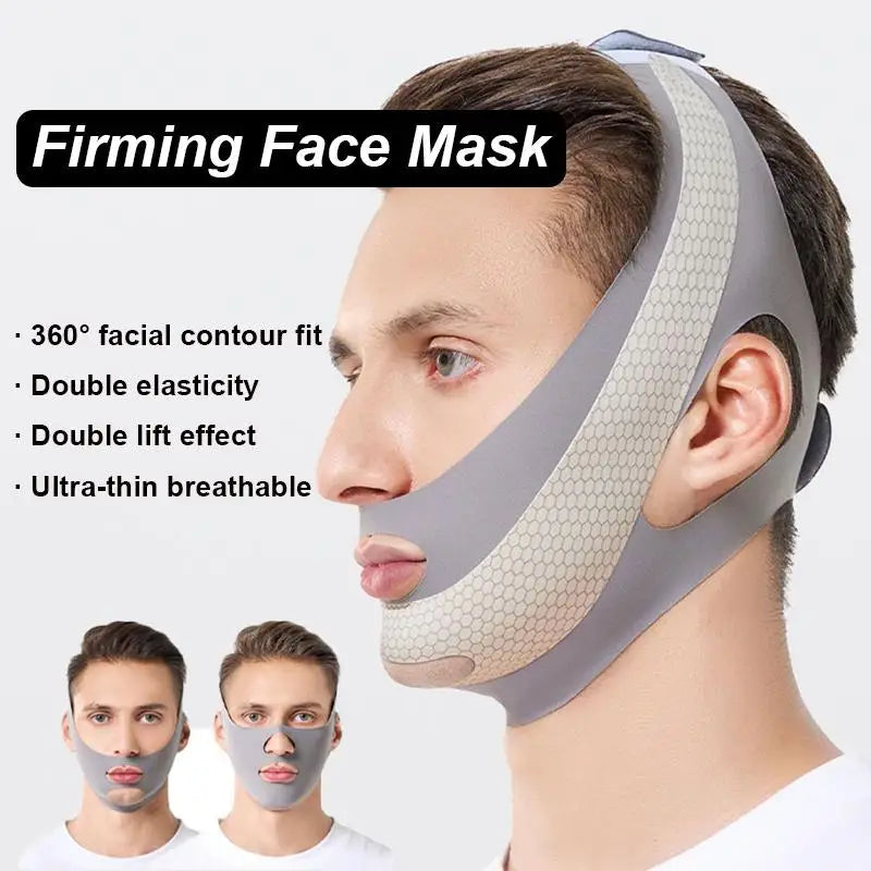 V-Line Face Lifting Bandage Chin Slimming Mask | Qme Facial Contouring Mask Qme