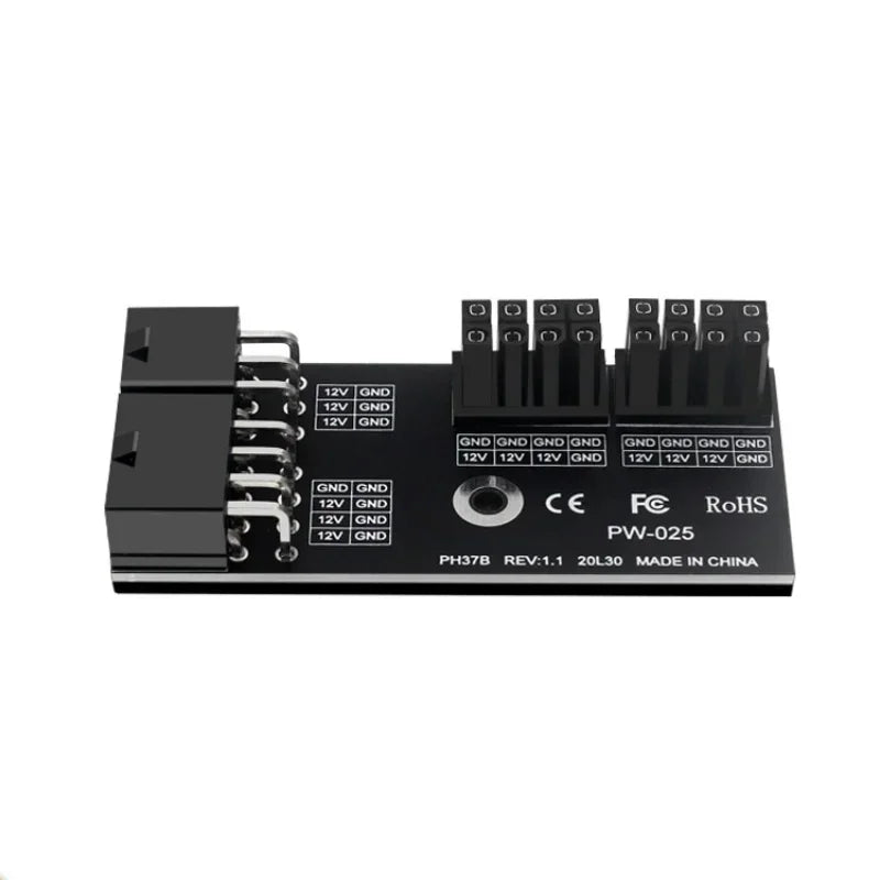 8+8 Pin GPU Power Adapter Board – 6+8P Supply Connector GPU Power Adapter Qme