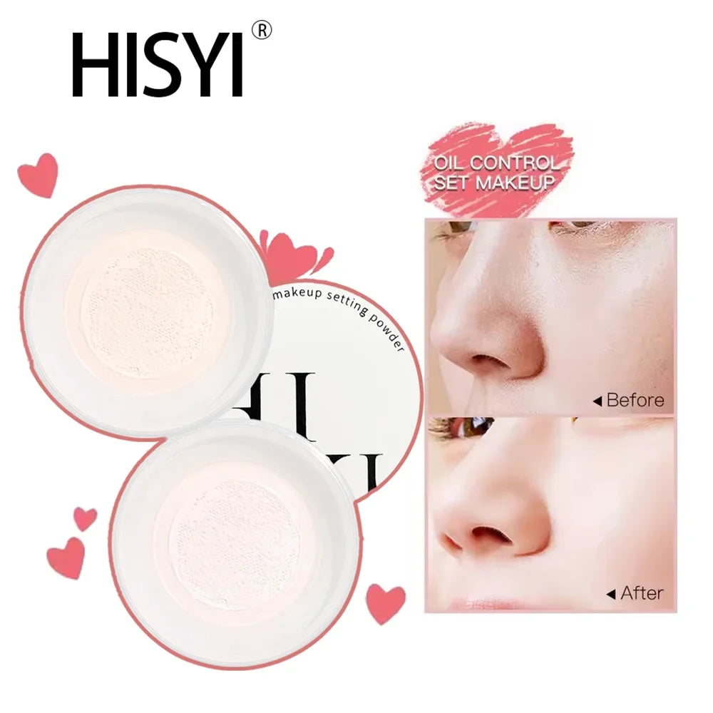 Waterproof Matte Loose Setting Powder – Oil Control & Brightening Loose Setting Powder Qme