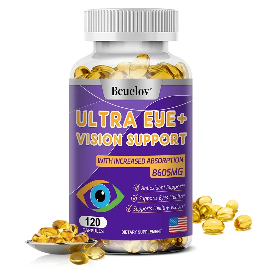 Advanced Eye Vitamin Supplement – Lutein & Macular Support Eye Vitamin Supplement Qst 120 count-1 bottle