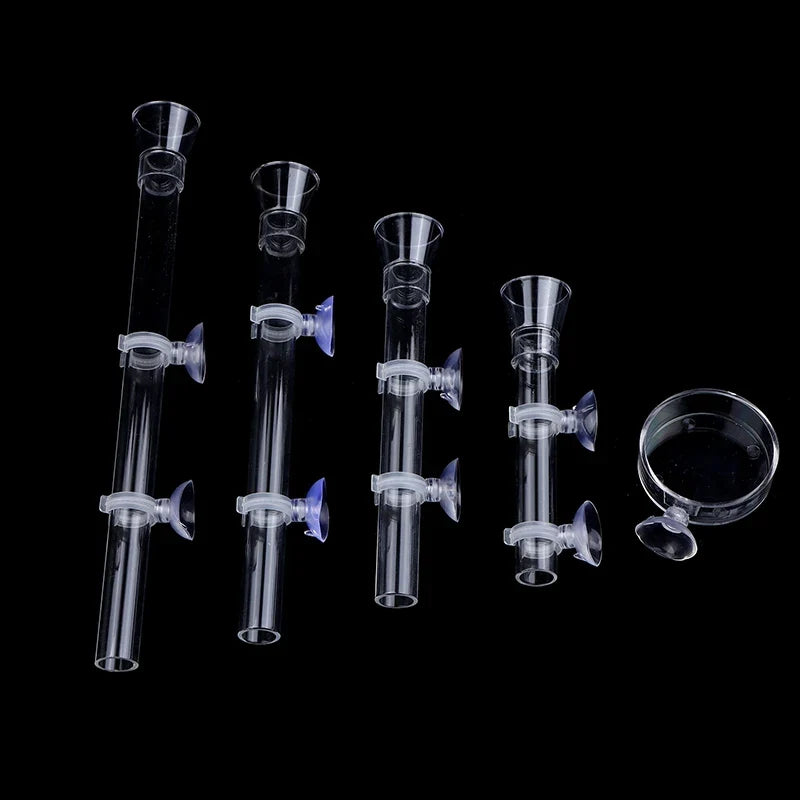 Aquarium Feeder Tube Dish – Shrimp & Snail Food Bowl Aquarium Feeder Dish Qme