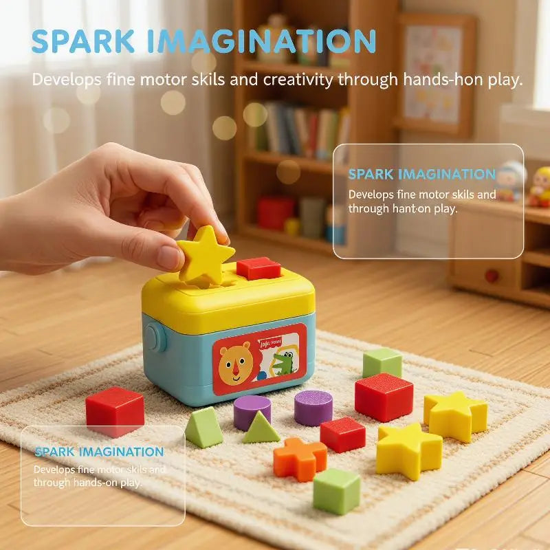 Dollhouse Nursery Miniature Shape Sorting Toy & Photo Prop Dollhouse Miniature Prop Qme