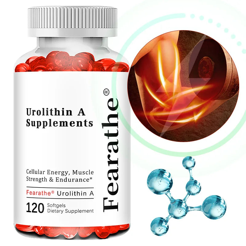 Urolithin A 5000mg Capsules – Cellular Health & Energy Wellness Capsule Supplement Qst
