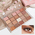 20-Color Eyeshadow Palette – Glitter, Shimmer & Matte | Qme Eyeshadow Palette Qme Gold series