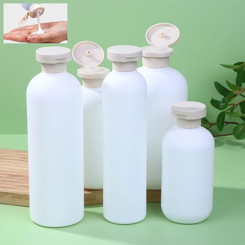 Refillable Travel Squeeze Bottles BPA-Free Flip Cap 200–500ml Travel Squeeze Bottles Qst
