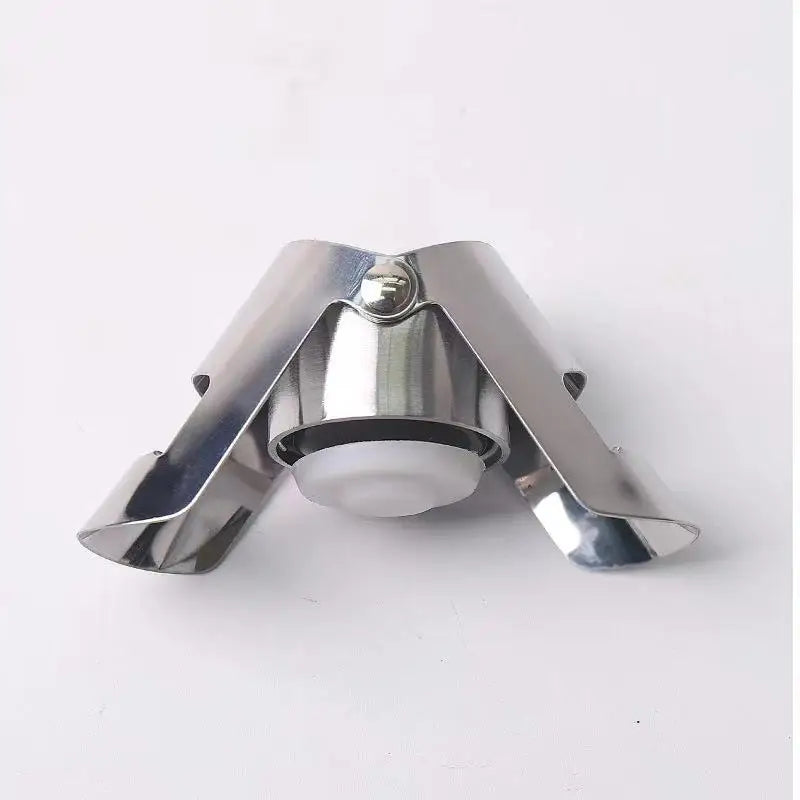 Stainless Steel Wine & Champagne Bottle Stopper Cork Plug Wine Bottle Stopper Qme A1