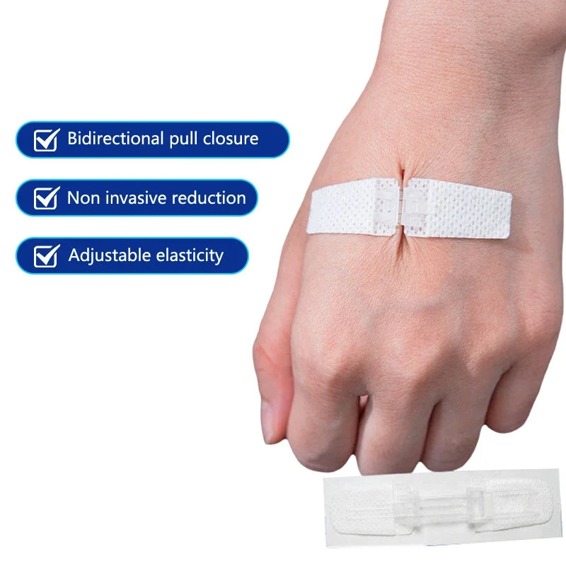 Zipper Wound Closure Patch – Sutureless Waterproof Bandage Wound Closure Patch Qme