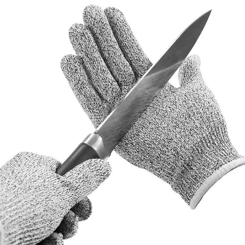 Level 5 Cut Resistant Gloves Food Grade Safety – 1 Pair Cut Resistant Gloves Qme