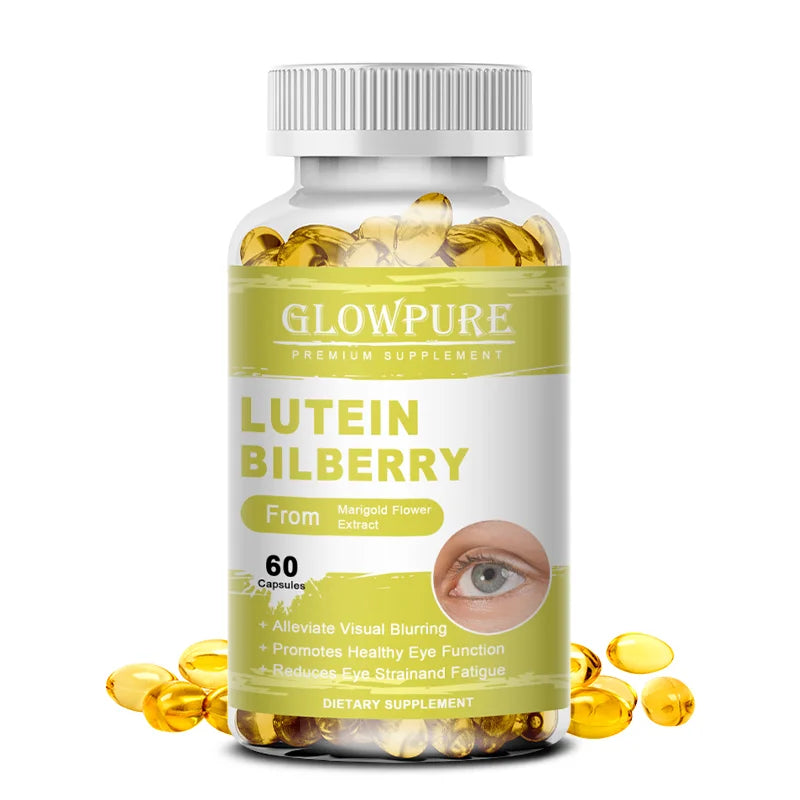 Vision Eye Health Supplement – Lutein, Zeaxanthin & Bilberry Eye Health Supplement Qst 60pcs 4 bottles