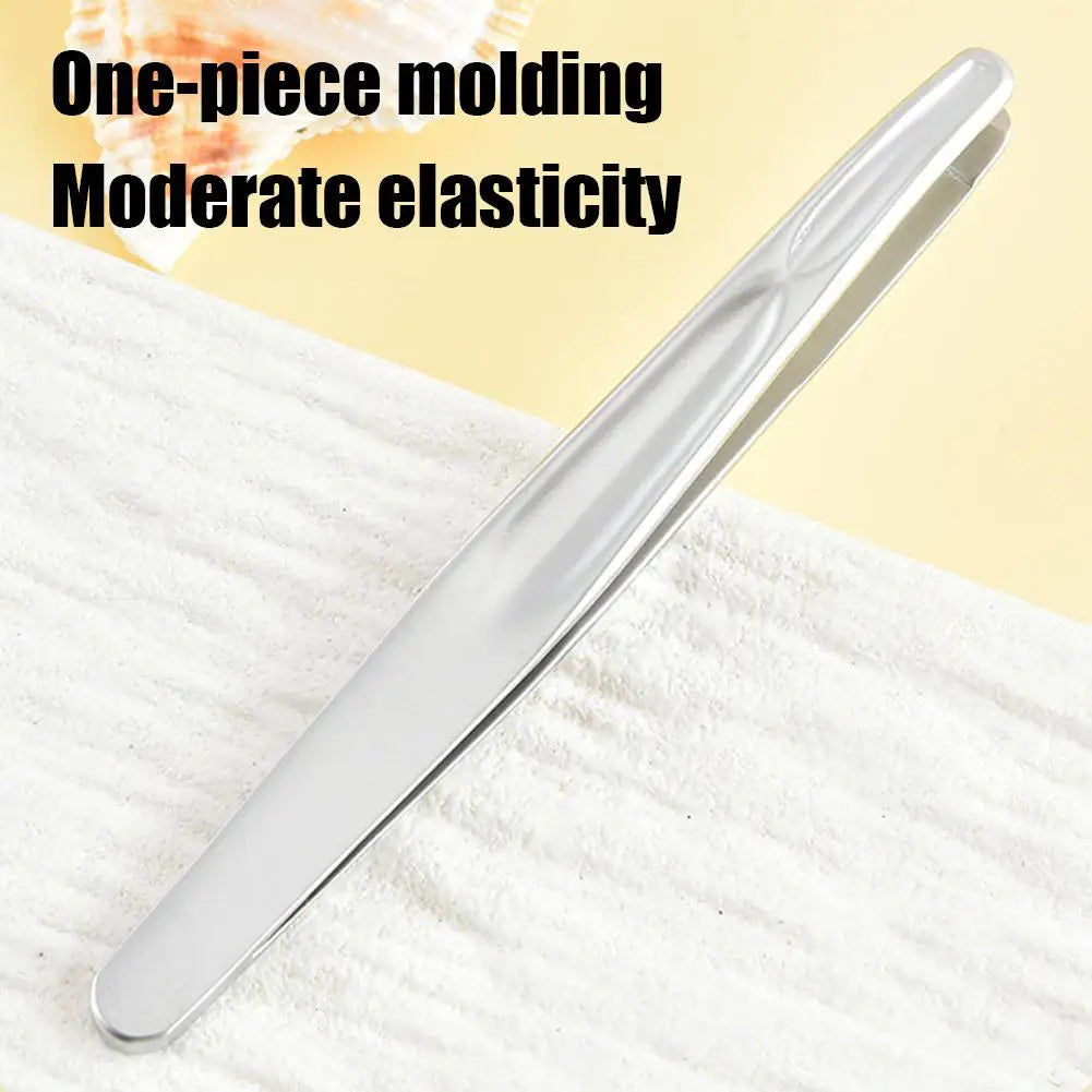 Round Head Tweezers for Eyebrow & Facial Hair Removal | Qme Precision Tweezers Qme