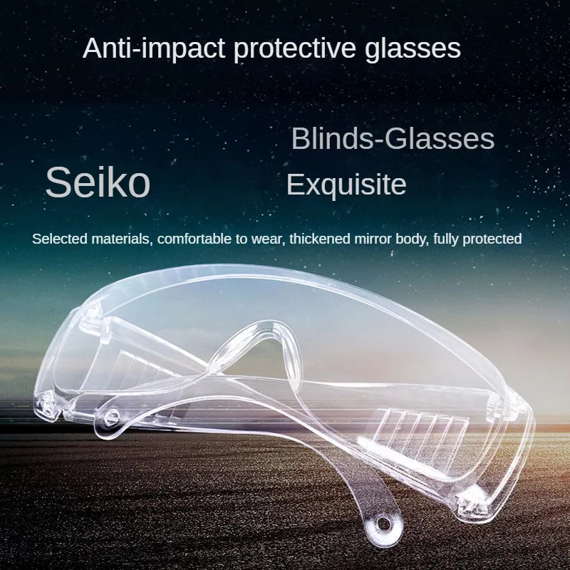 Industrial Safety Goggles – Anti-Dust, Windproof & Impact Resistant Safety Goggles Qme
