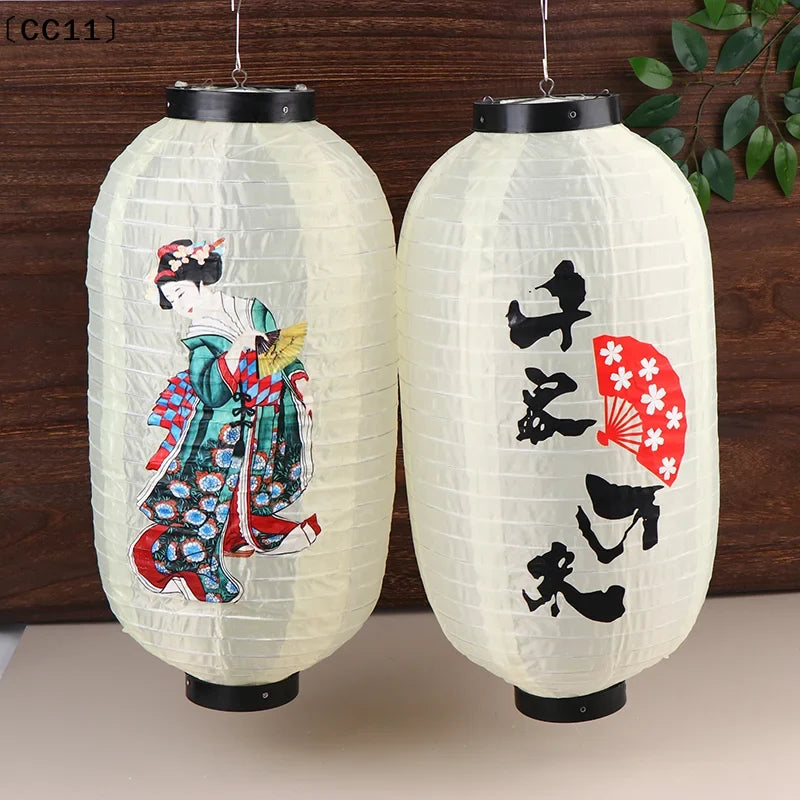 Japanese Cloth Chochin Lantern – Party & Restaurant Décor Decorative Lantern Qme