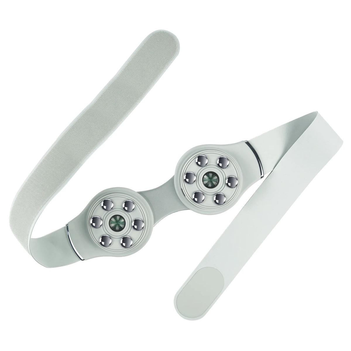 Suyzeko Waist Massager Belt – Heat, Red Light & Vibration Waist Massager Belt Qst White