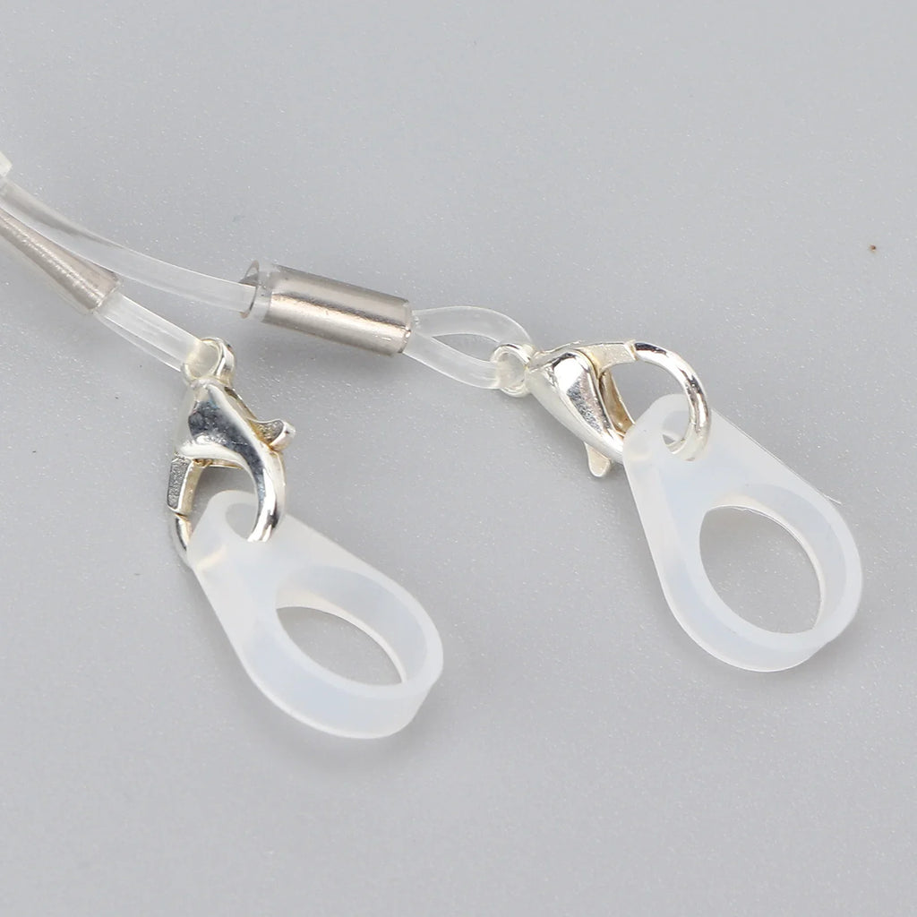 Hearing Aid Lanyard Holder Clip – Secure Anti-Loss Strap Hearing Aid Accessory Qme