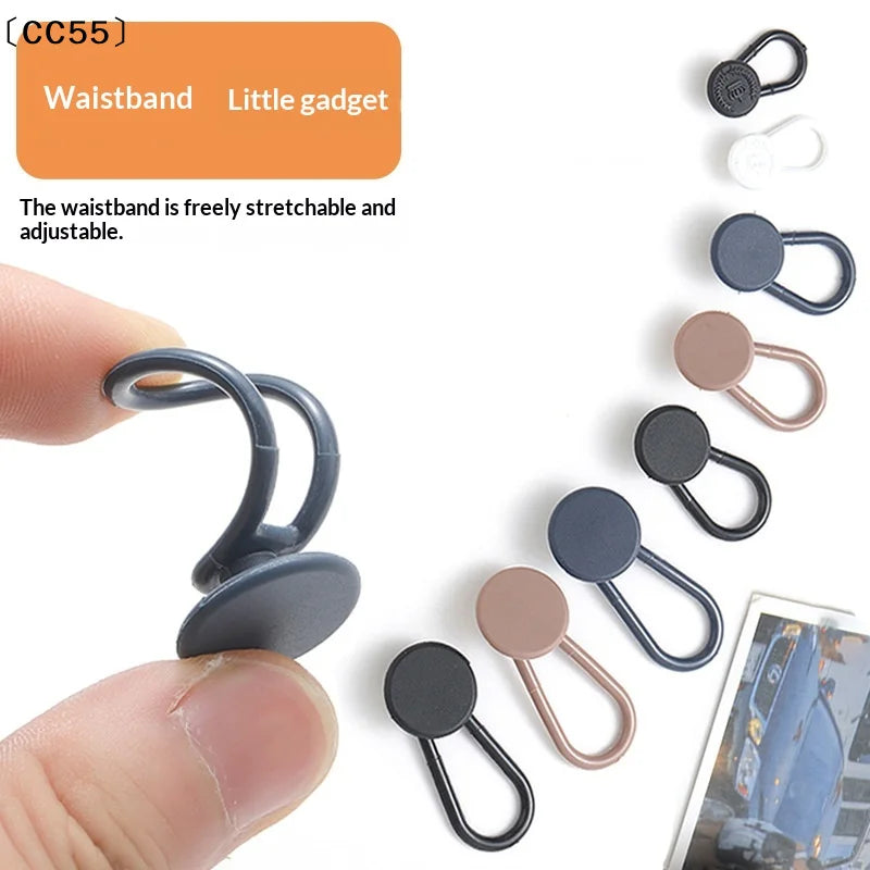 Flexible Waist Extender Buttons for Jeans & Pants – 12pc Set Waist Extender Buttons Qst