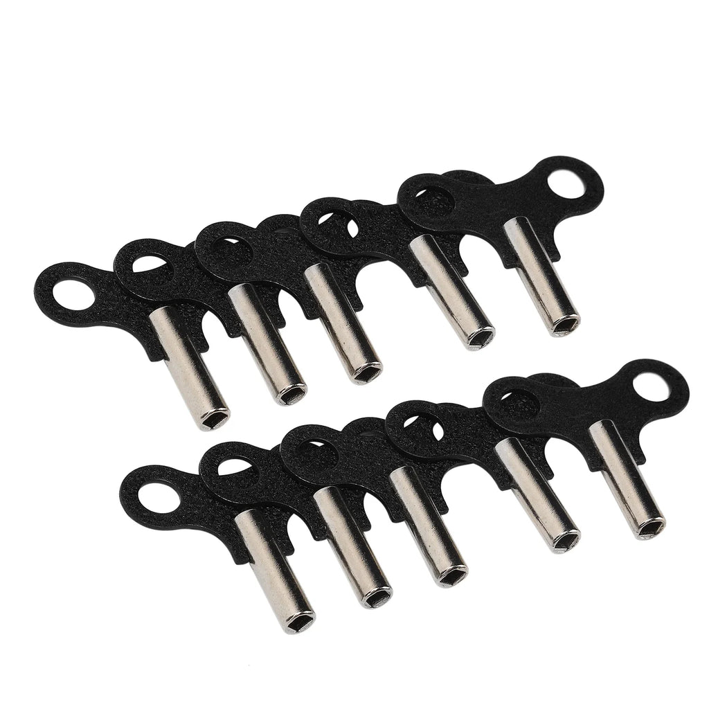 Steel Clock Winding Key for Mechanical Wall & Desk Clocks Clock Repair Tool Qme