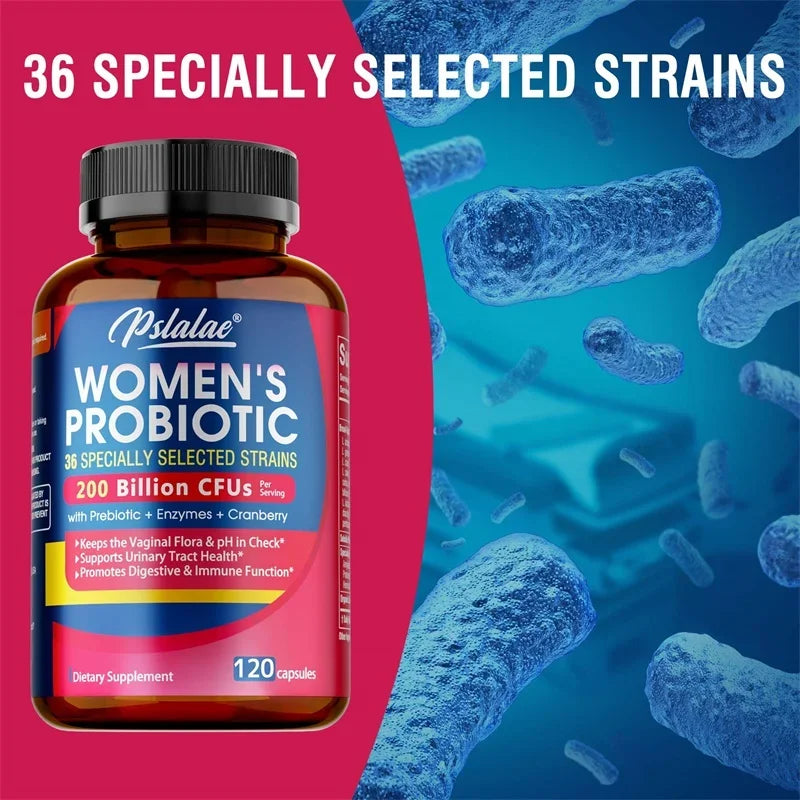 Probiotics for Women – Vaginal, Gut & Urinary Support Women's Probiotic Supplement Qst