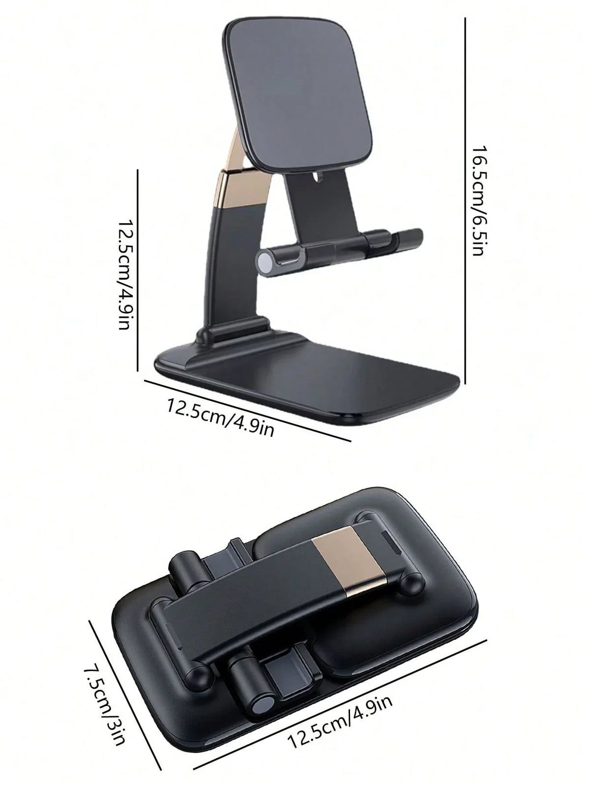 Adjustable Lazy Folding Stand – Compact Portable Holder Folding Stand Qme