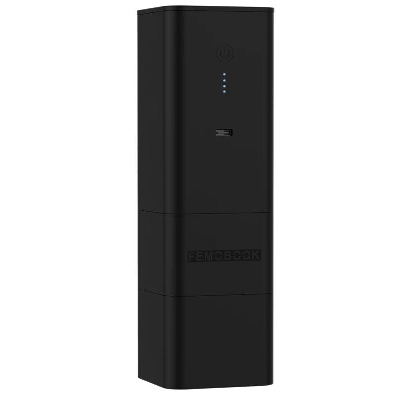 FEMOBOOK A2 Portable Electric Burr Coffee Grinder 4000mAh USB Electric Coffee Grinder Qst black