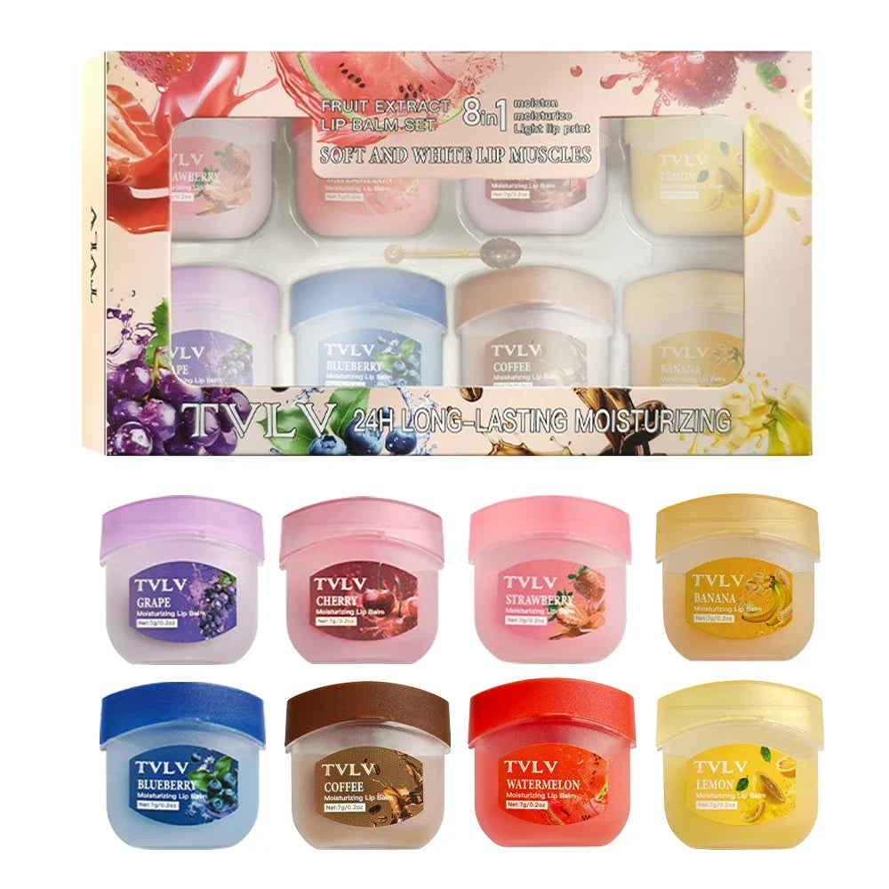Qme 4/6/8-in-1 Nourishing Moisturizing Lipstick Set Moisturizing Lipstick Set Qme 8PCS