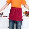 Waist Short Apron for Restaurant, Cafe & Hotel Waitstaff Waist Server Apron Qme Wine