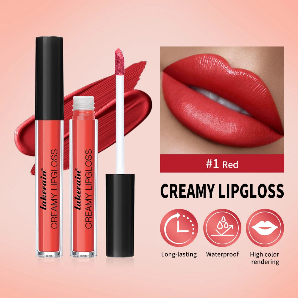 8-Color Waterproof Velvet Liquid Lipstick – Long-Lasting Lip Gloss Liquid Lipstick Qst